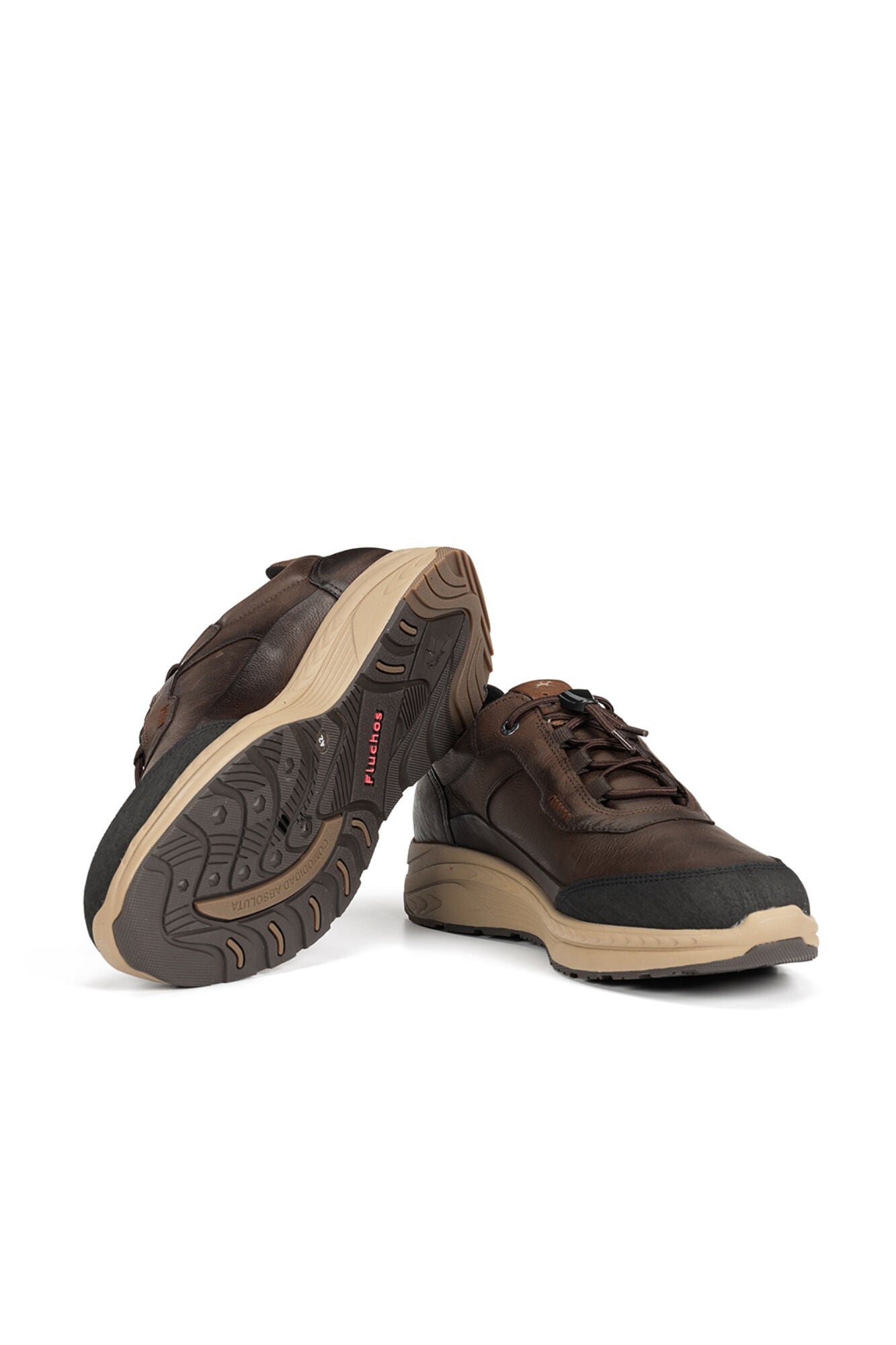 Fluchos Cal&ccedil;ado desportivo Lander para homem Castanho
