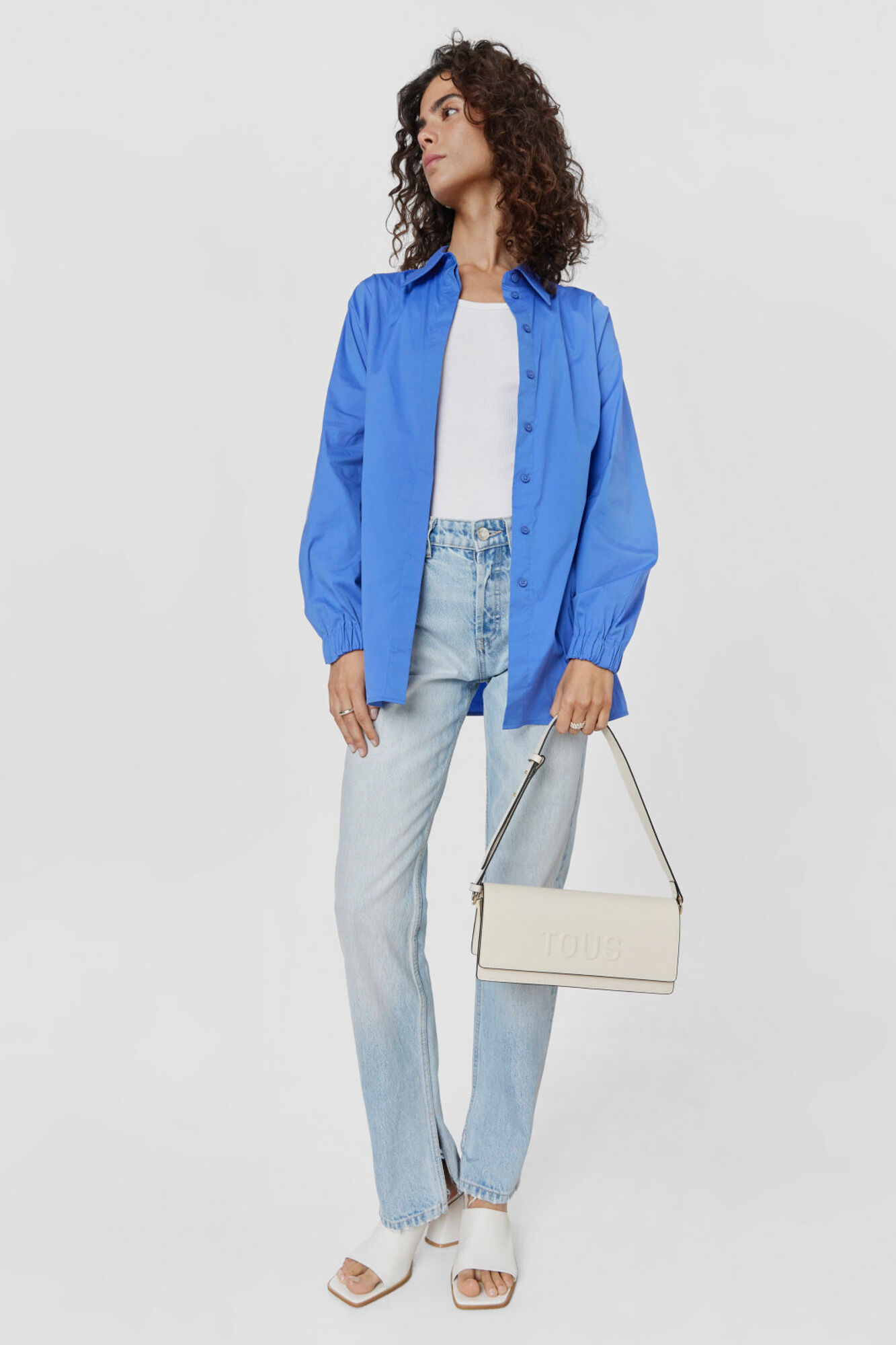 Tous Bolso baguette marfil TOUS La Rue Marfil