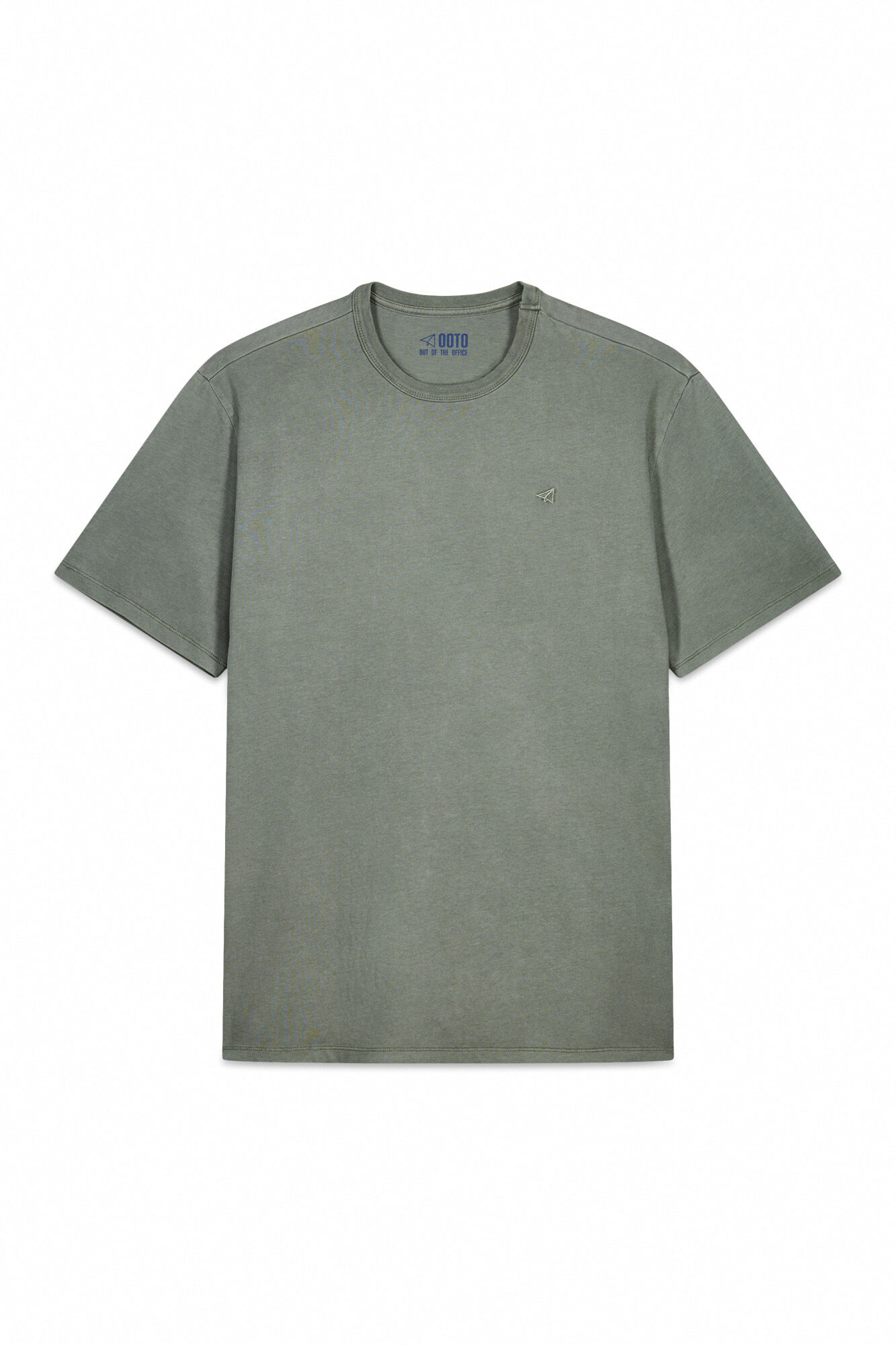 OOTO Camiseta b&aacute;sica con bordado avi&oacute;n