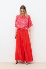 Caroll Camisa curta Cscarf Multicolorido