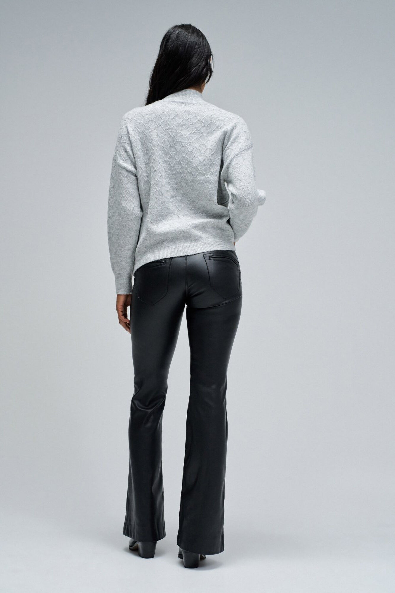 Salsa Jeans Camisola de malha com lurex Cinzento