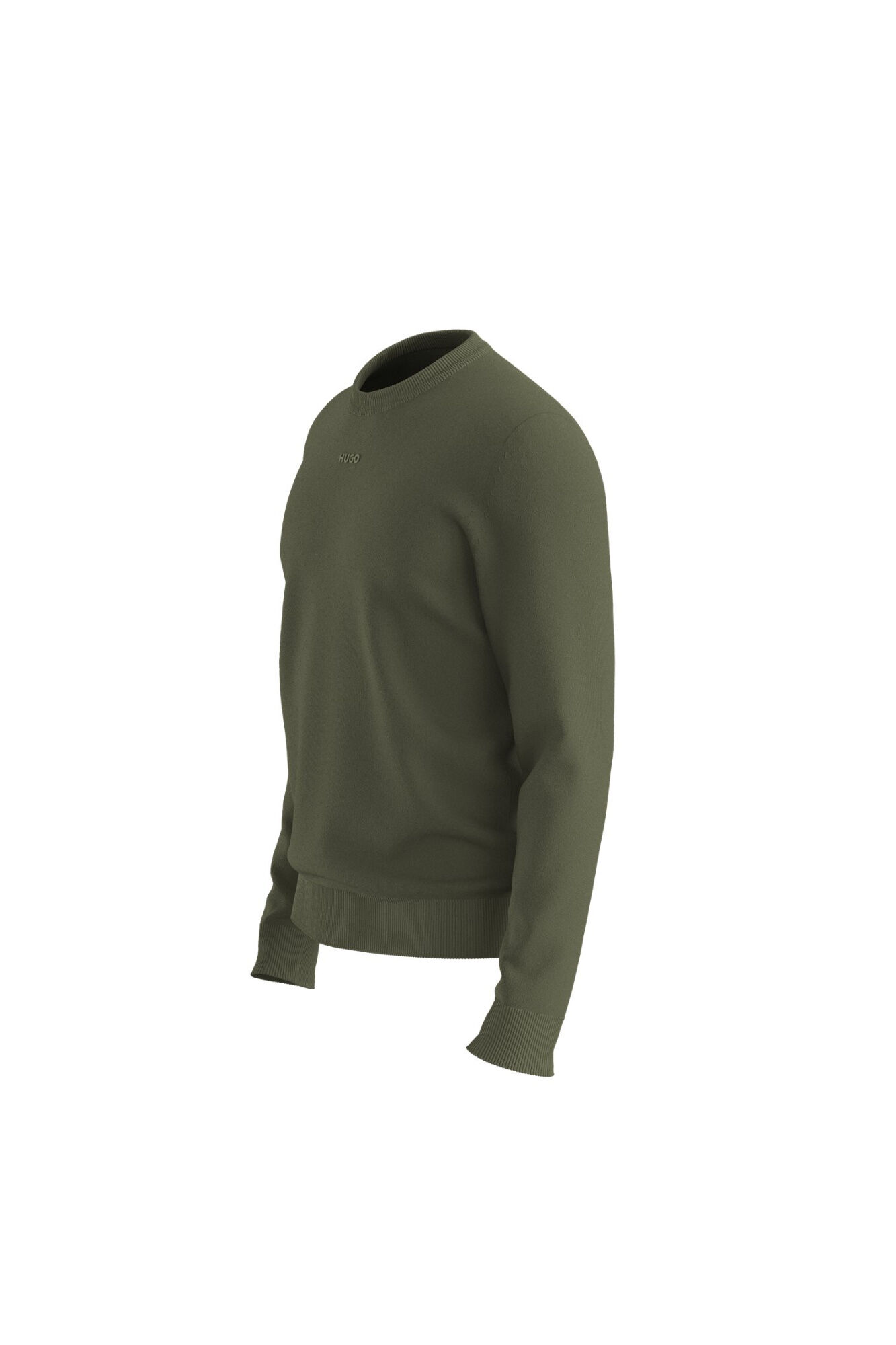 HUGO Camisola gola redonda Verde