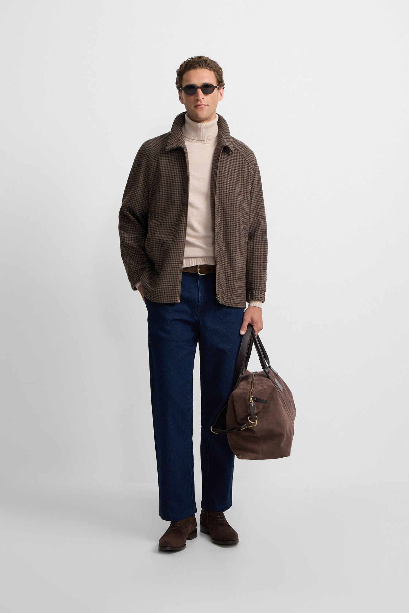 Silbon Blus&atilde;o pied-de-poule