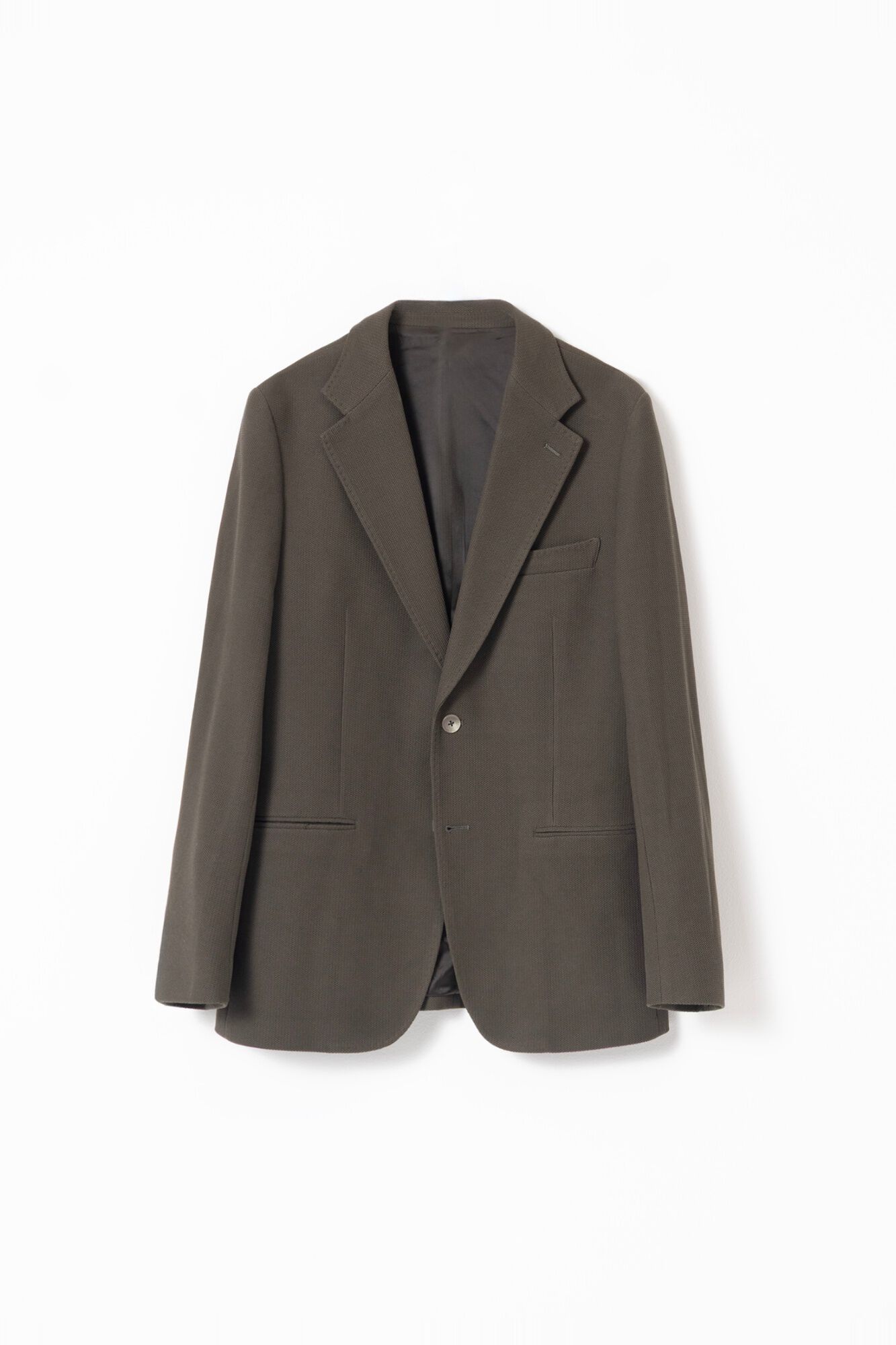PuroEGO Blazer em piqu&eacute; Verde