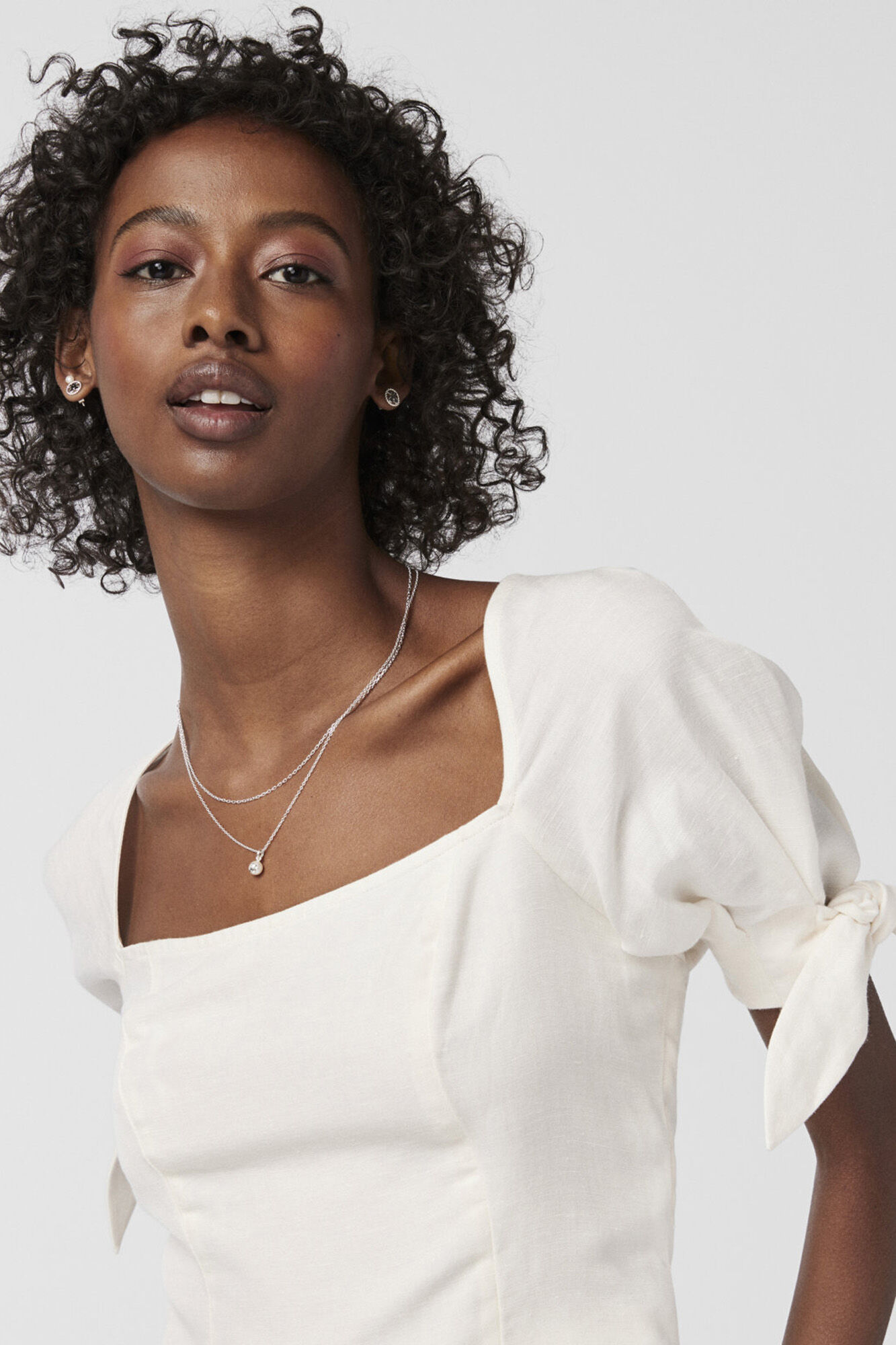 Tous Pendientes de plata Camee Gris