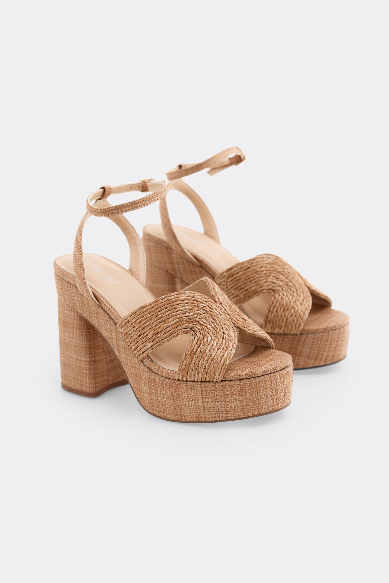 Slowlove Sandalia plataforma yute Arena