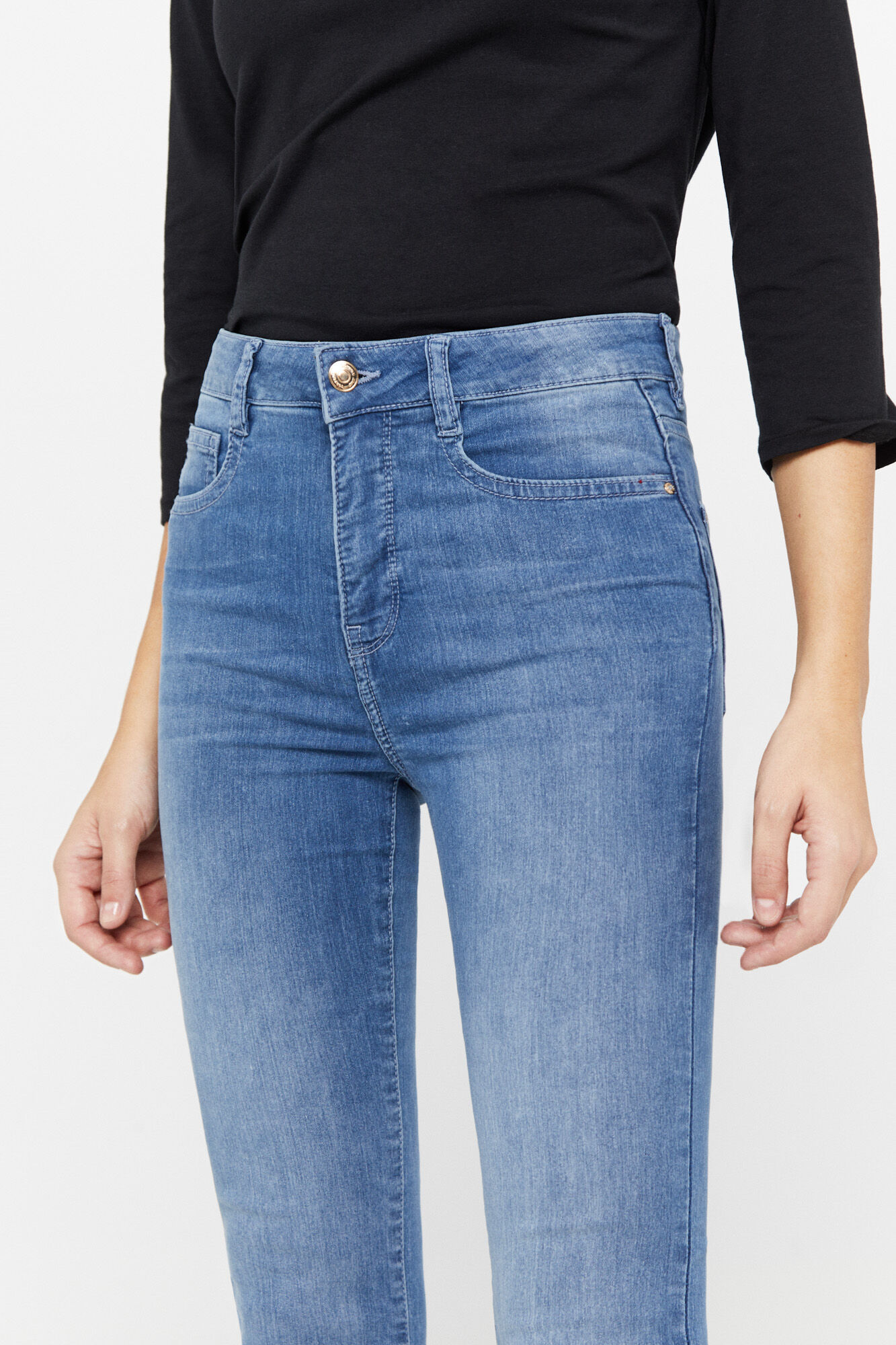 Cortefiel Pantal&oacute;n vaquero reductor sensational fit Azul