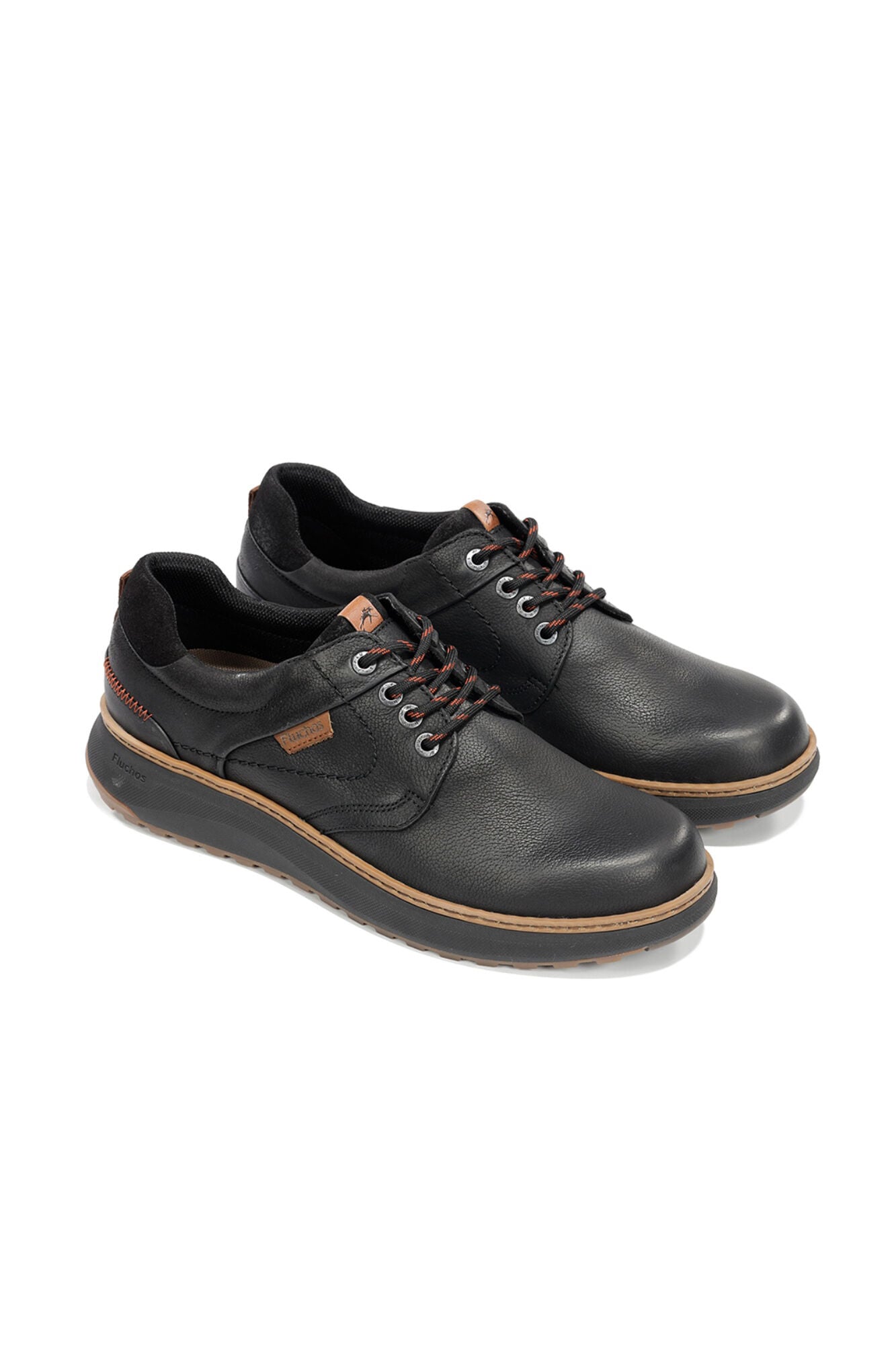Fluchos Sapatos Wildford para homem Preto