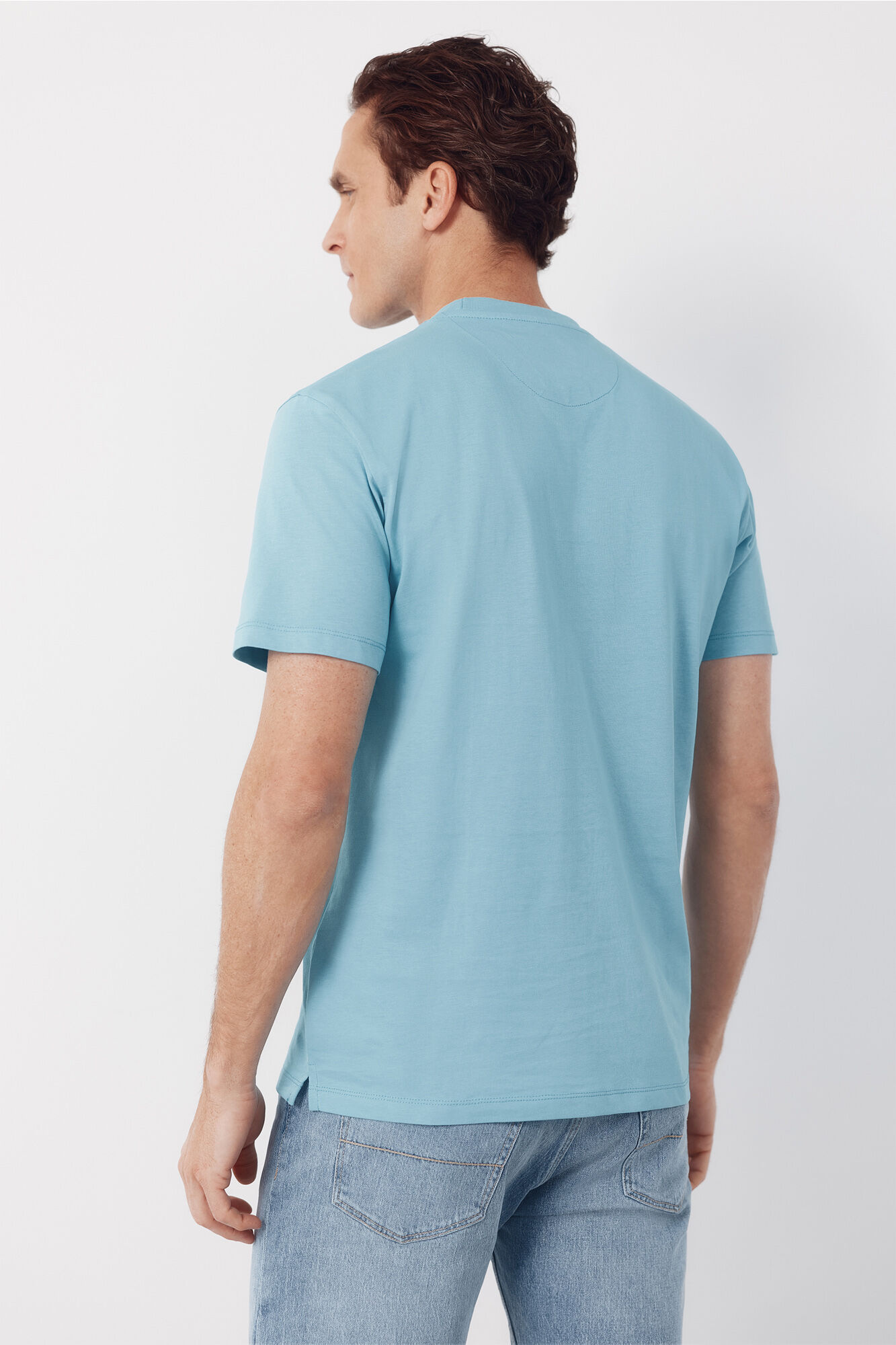 Cortefiel T-shirt b&aacute;sica Azul