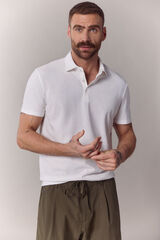 OOTO Polo refinado Branco