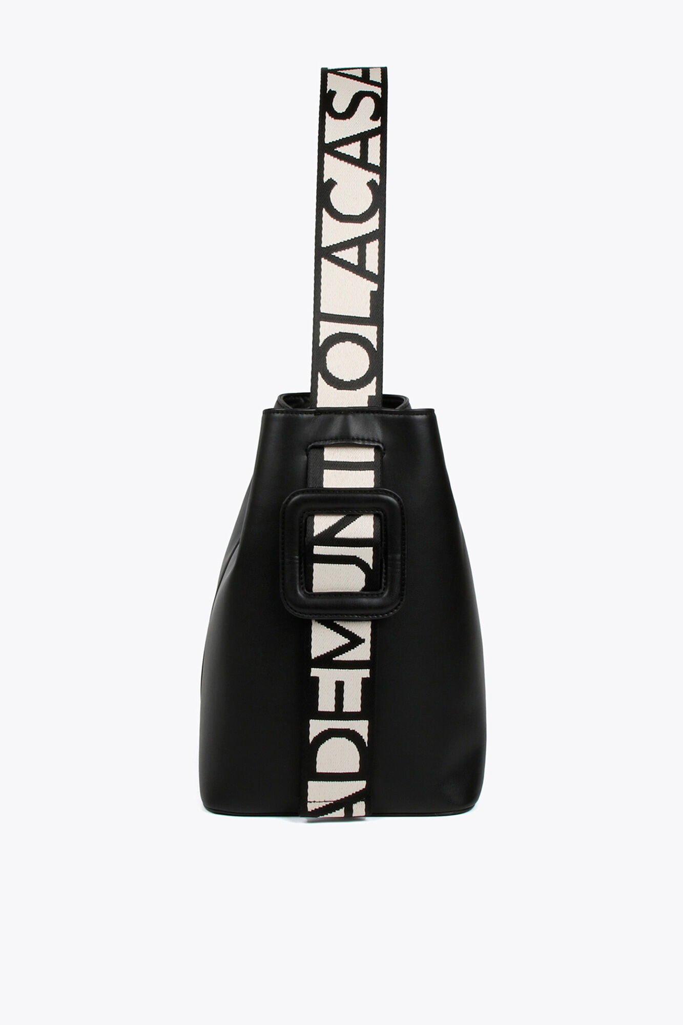 Lola Casademunt Bolsa de compras com al&ccedil;as com logotipo Preto