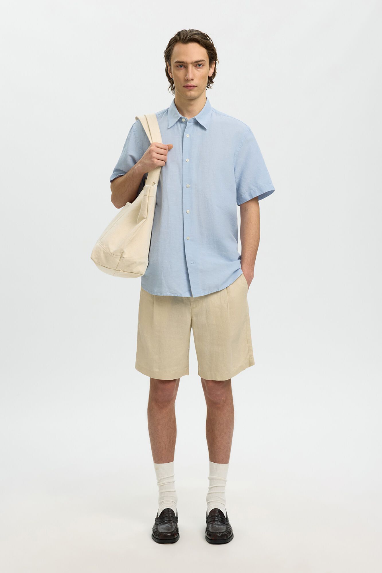 Selected Camisa manga corta