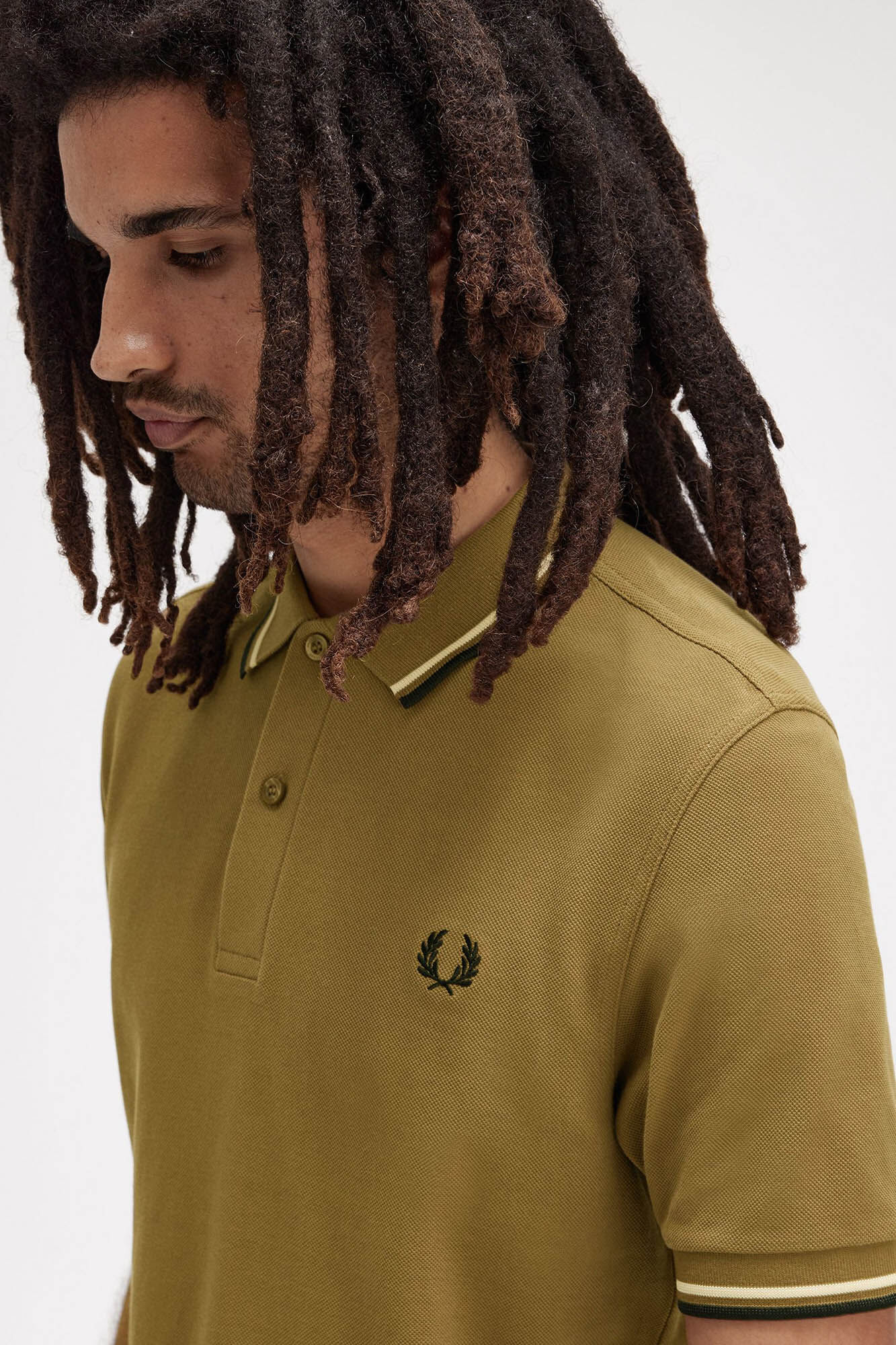 Fred Perry Camisa p&oacute;lo b&aacute;sica de manga curta Fred Perry