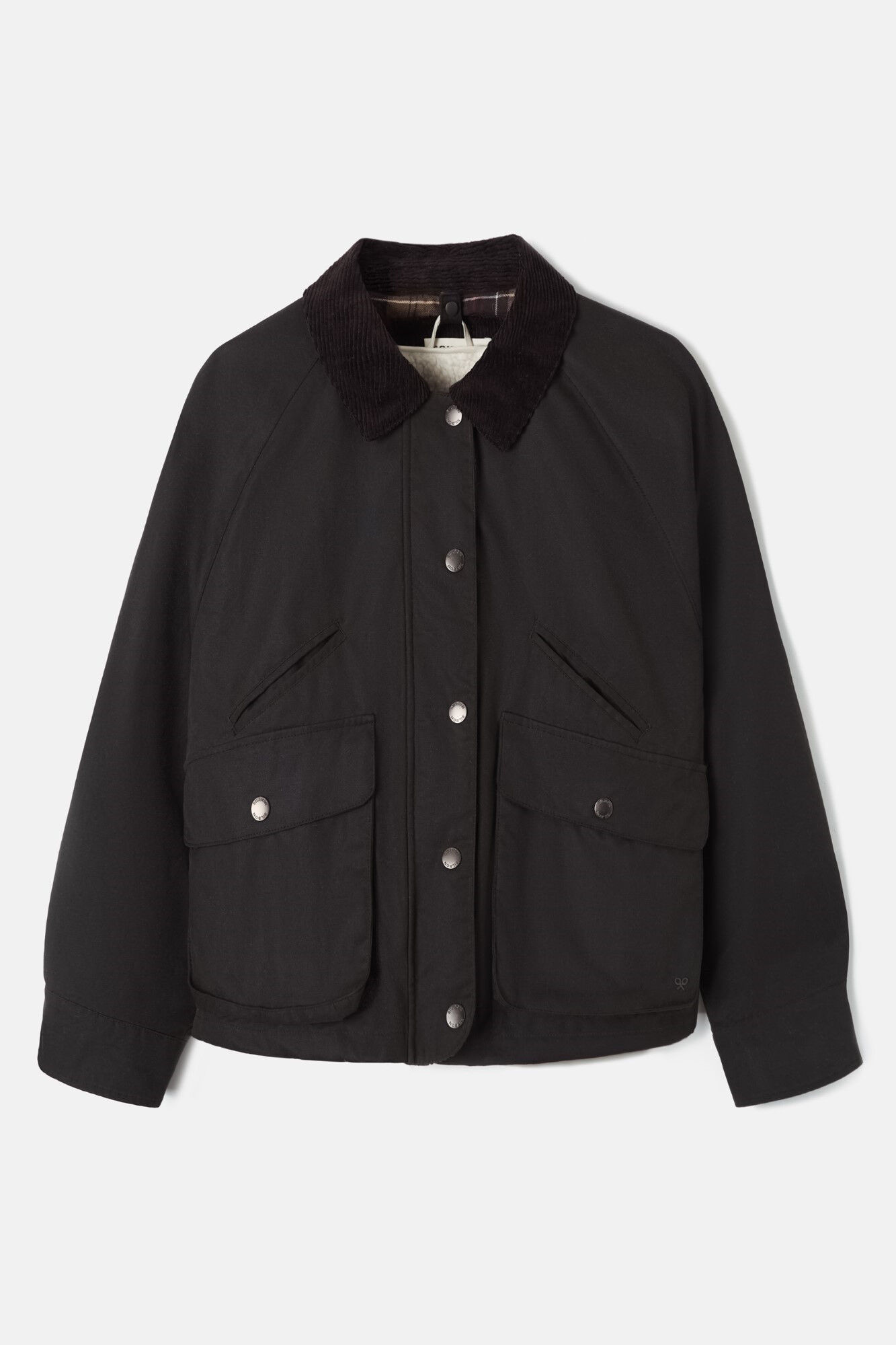 Silbon Casaco borrego em shearling Verde