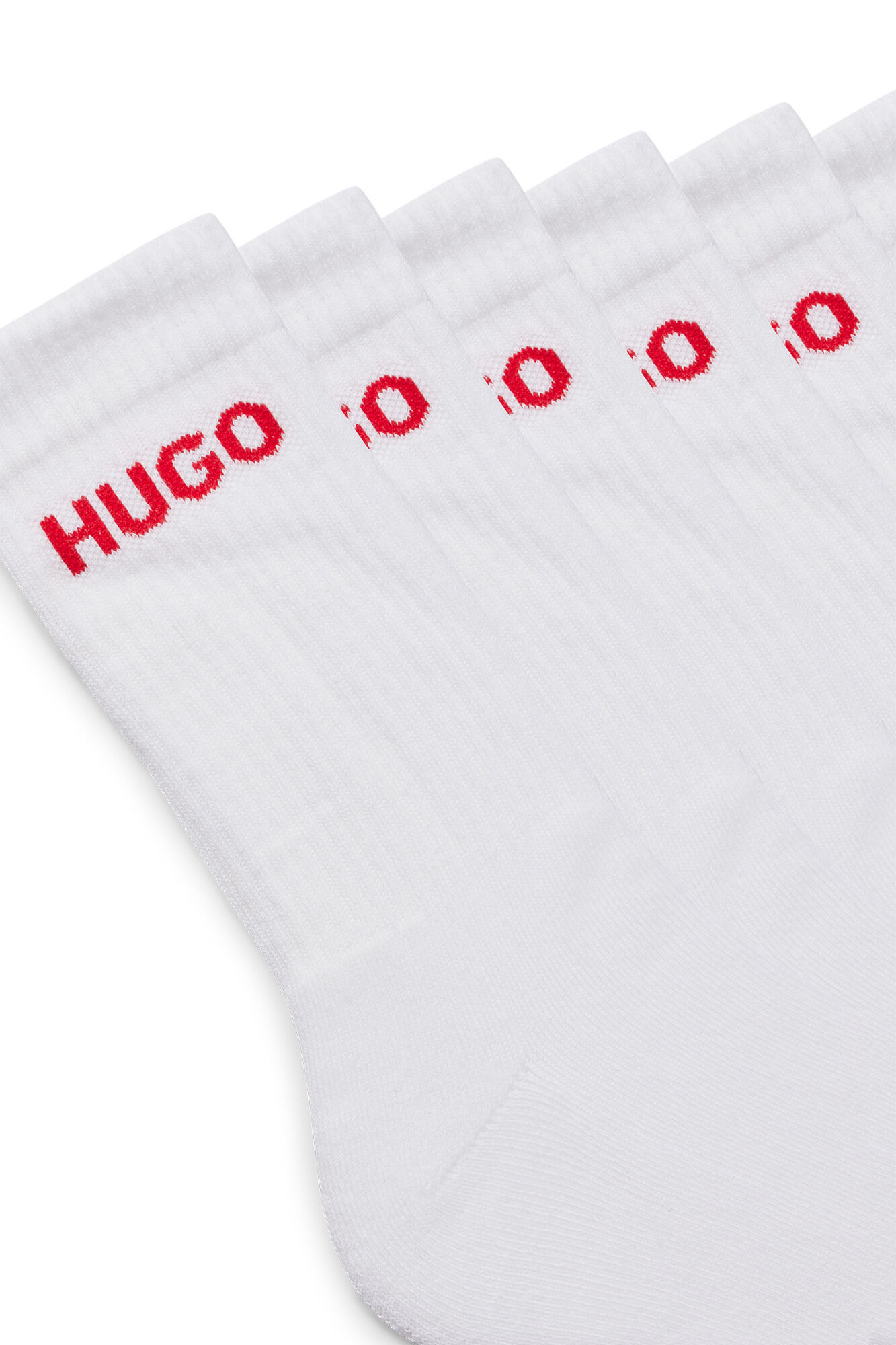 HUGO Pack 6 meias Branco