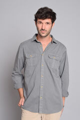 Cloking Bolsos de camisa Cinzento