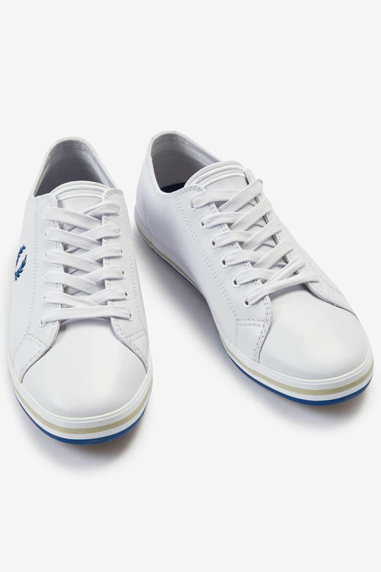 Fred Perry Sapatilhas kingston pele Branco