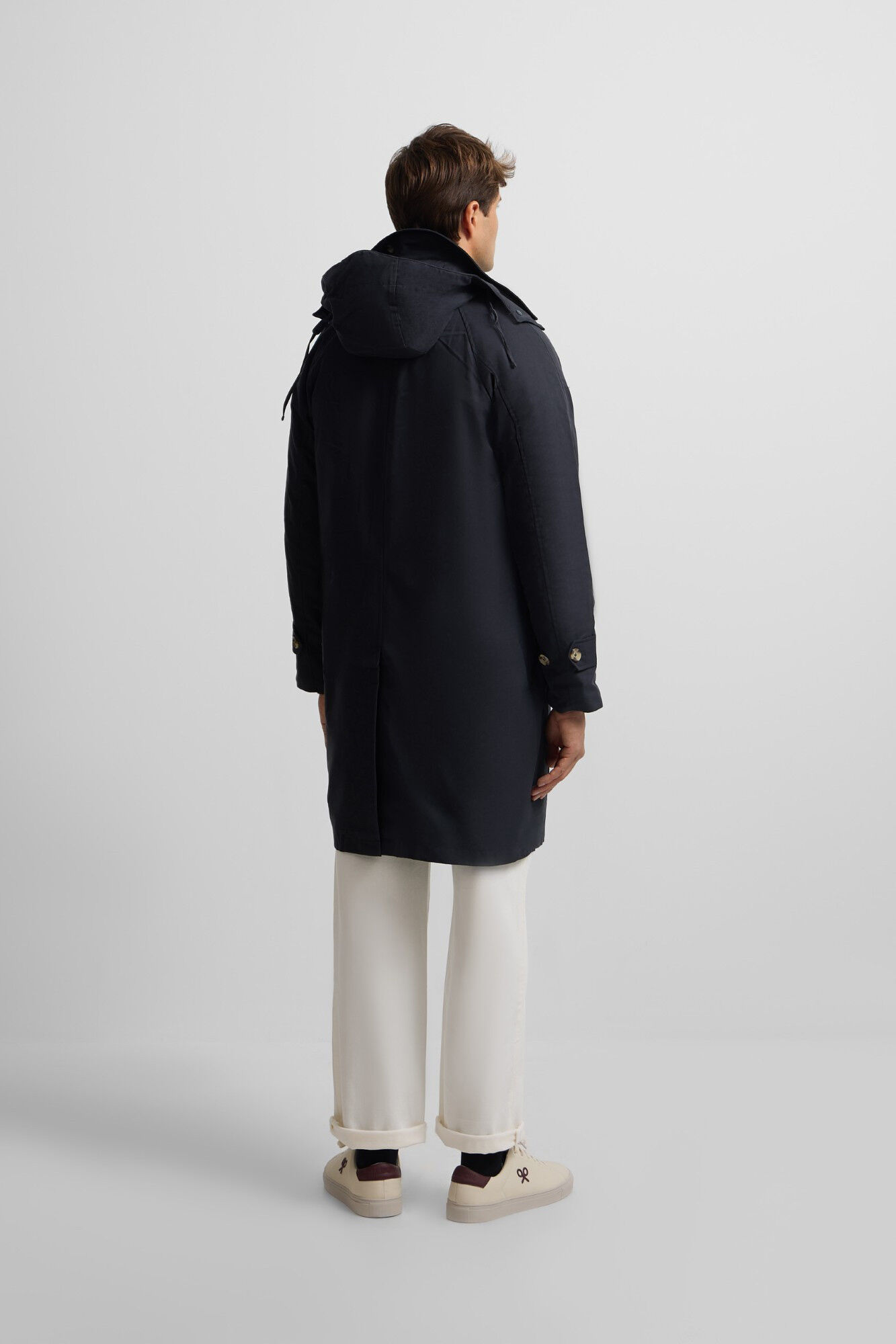 Silbon Trench coat Navy