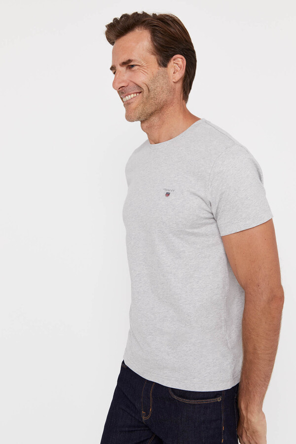 Cortefiel Essential T-shirt Grey
