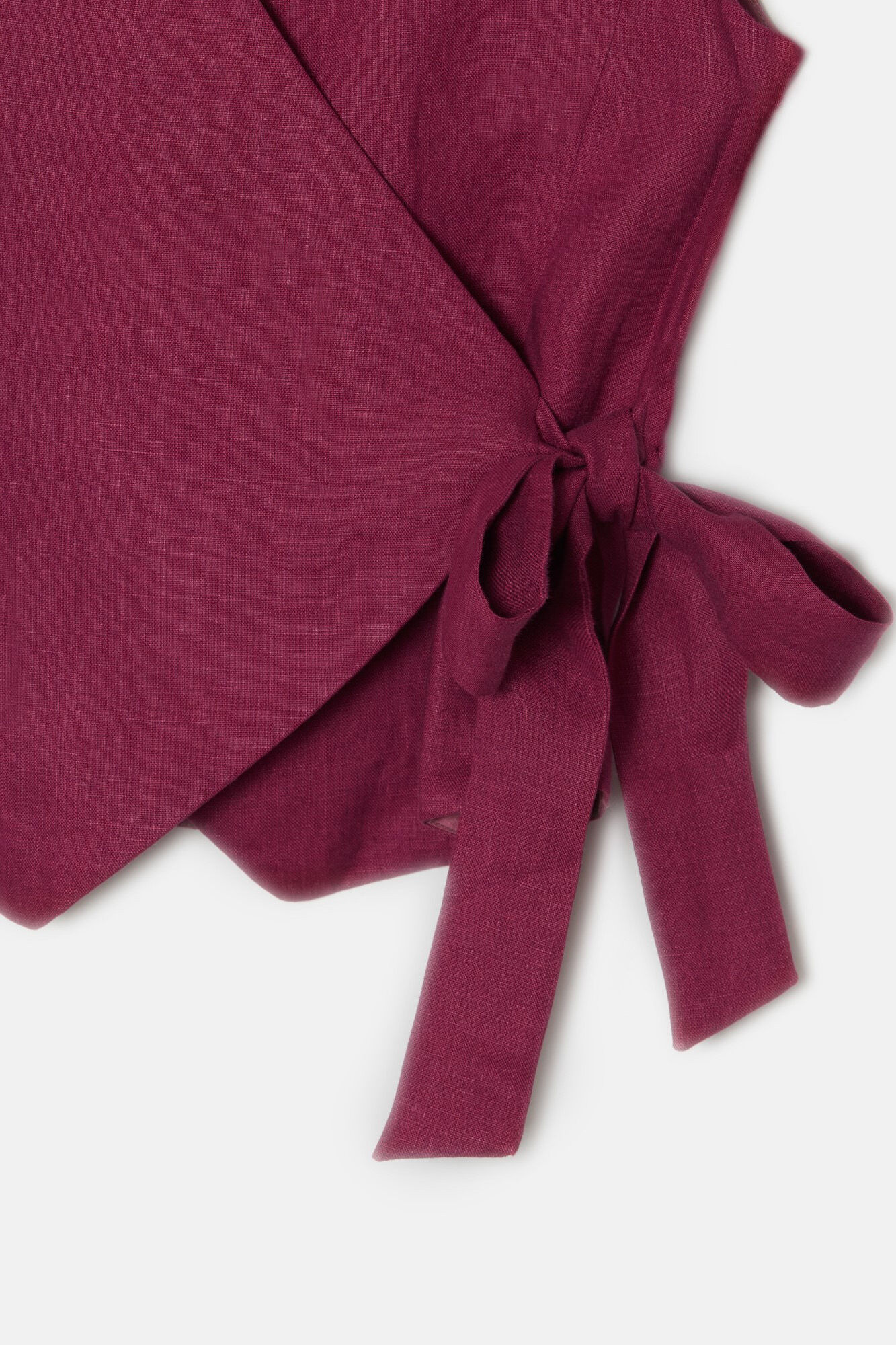 Silbon Chaleco lazada lino Vino