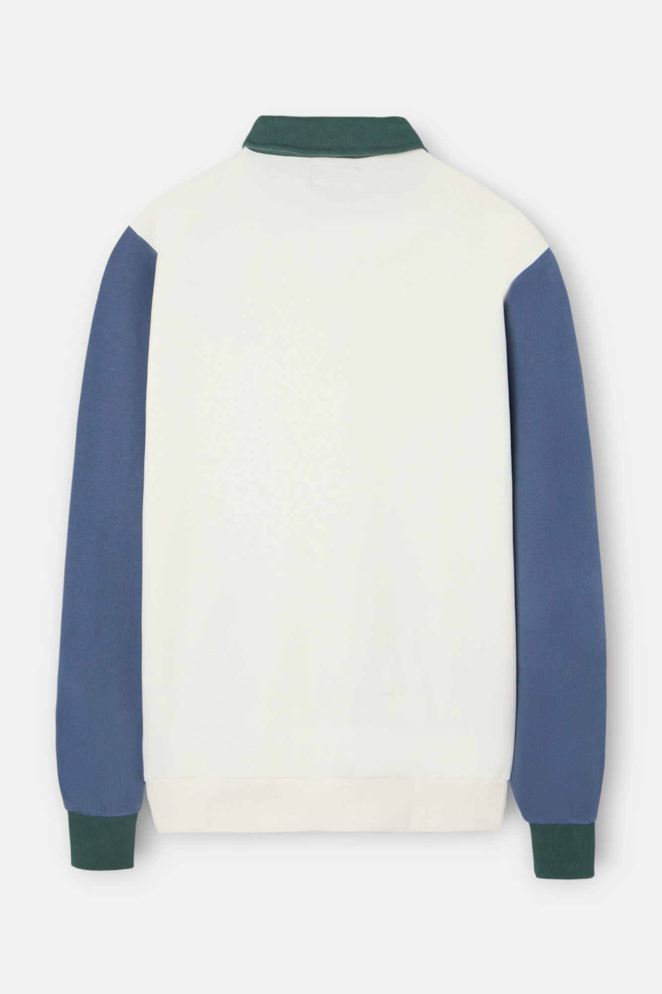 Silbon Sweatshirt com fecho-&eacute;clair pela meia