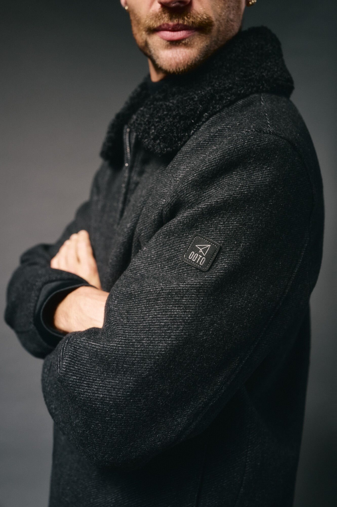 OOTO Casaco de l&atilde; borrego