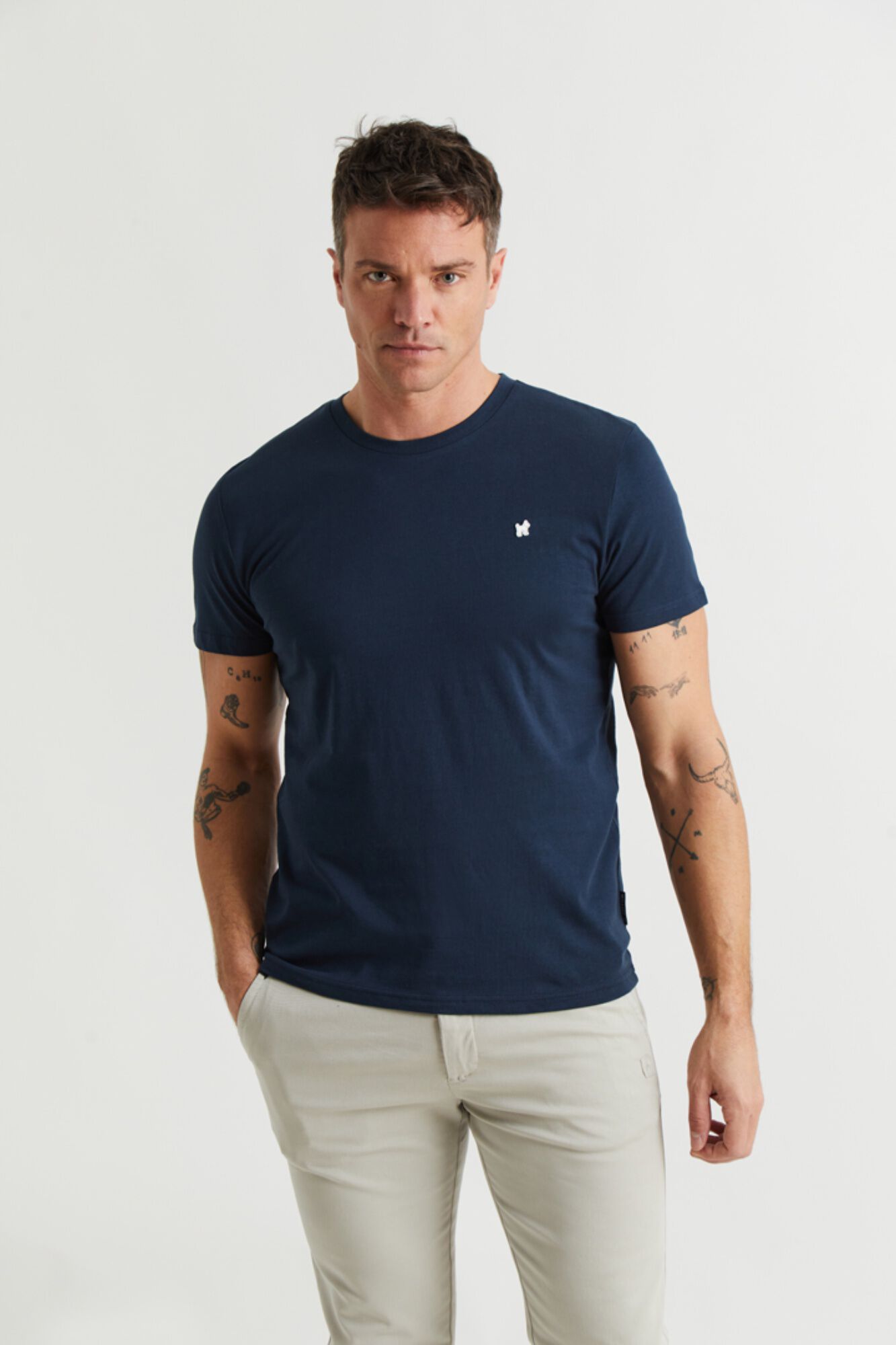 Williot T-shirt com logo cl&aacute;ssica Azul