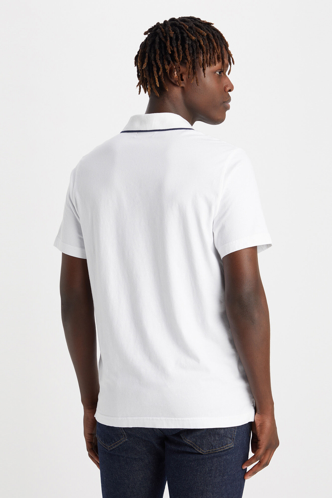 Dockers Polo de manga curta Branco