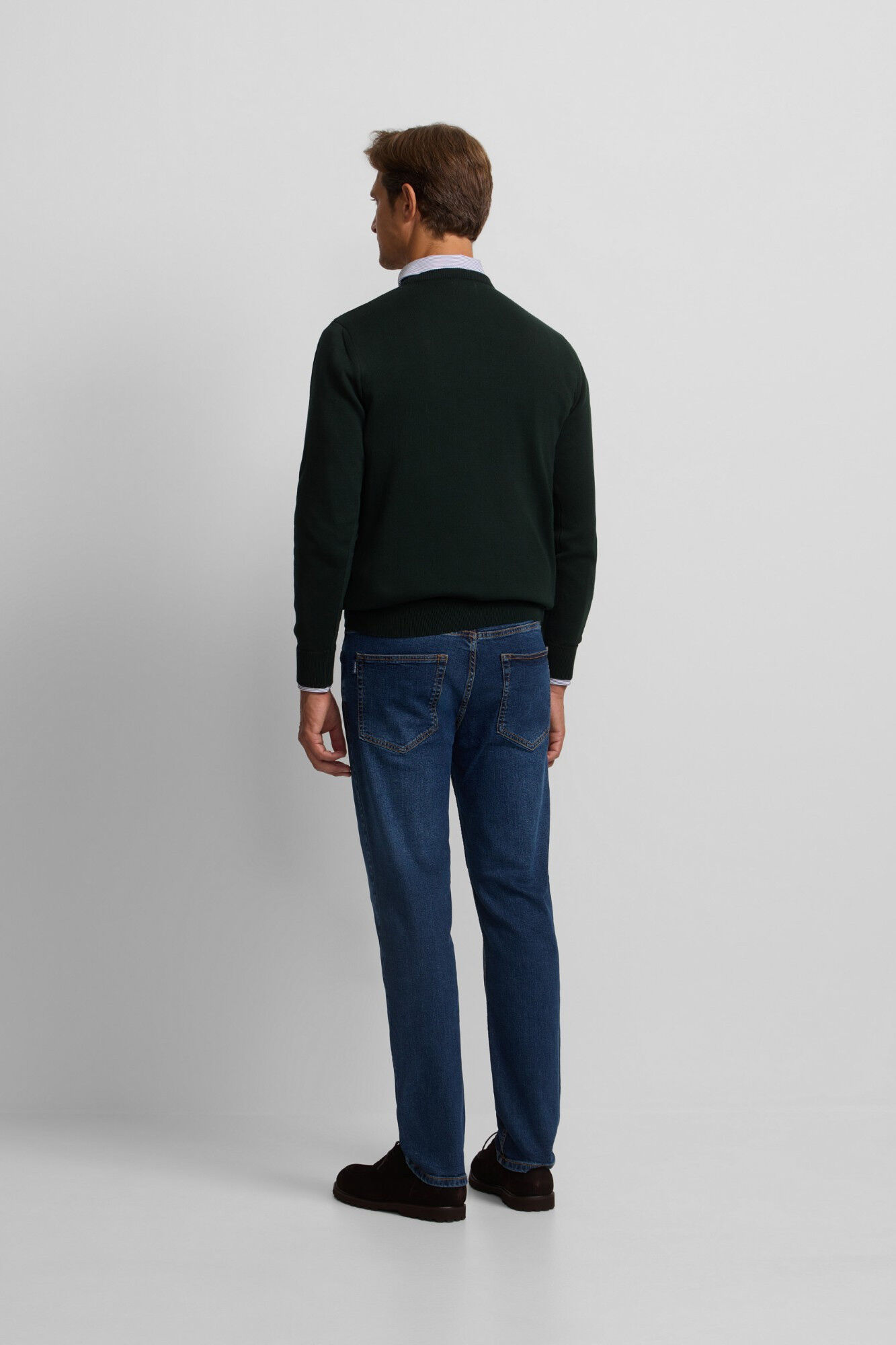 Silbon Camisola retr&ocirc; com estampa de diamantes Verde