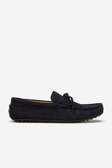 Cortefiel Mocassim desportivo em pele Azul