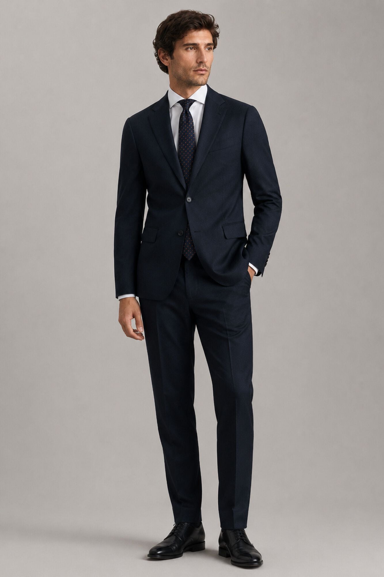 Selected 100% silk tie