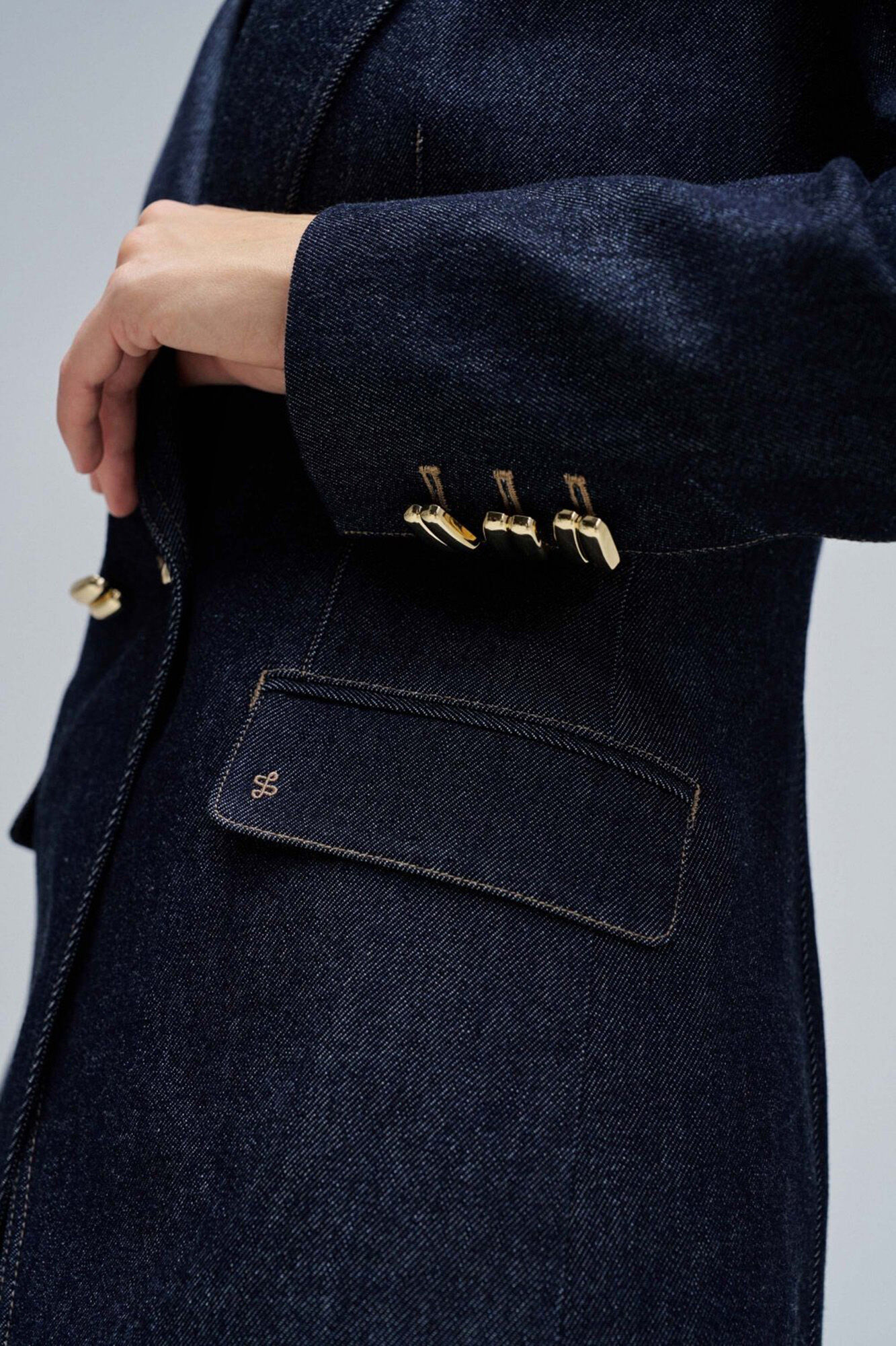 Salsa Jeans Americana vaquera Azul