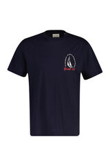 Gant T-shirt gr&aacute;fica Azul
