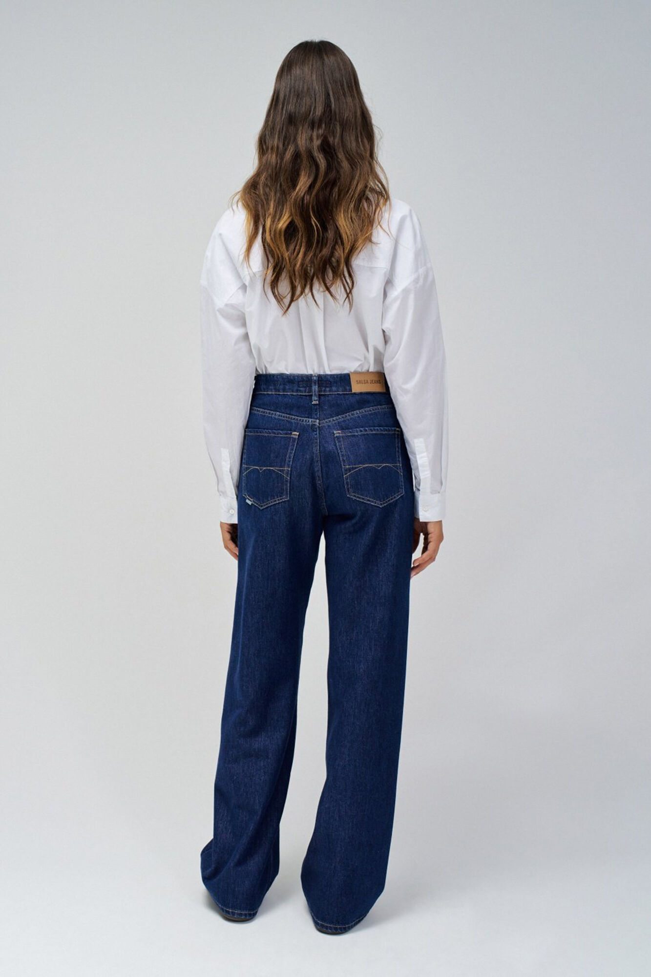 Salsa Jeans Jeans wide leg Azul