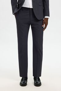 Selected Cal&ccedil;a de alfaiataria Slim Fit