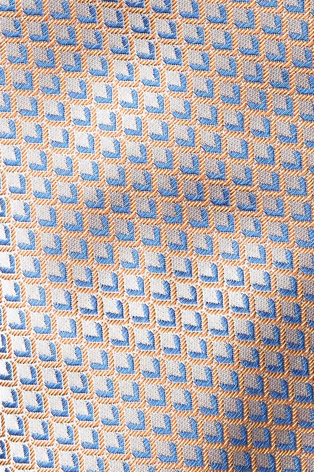 Selected Men's printed tie Pink