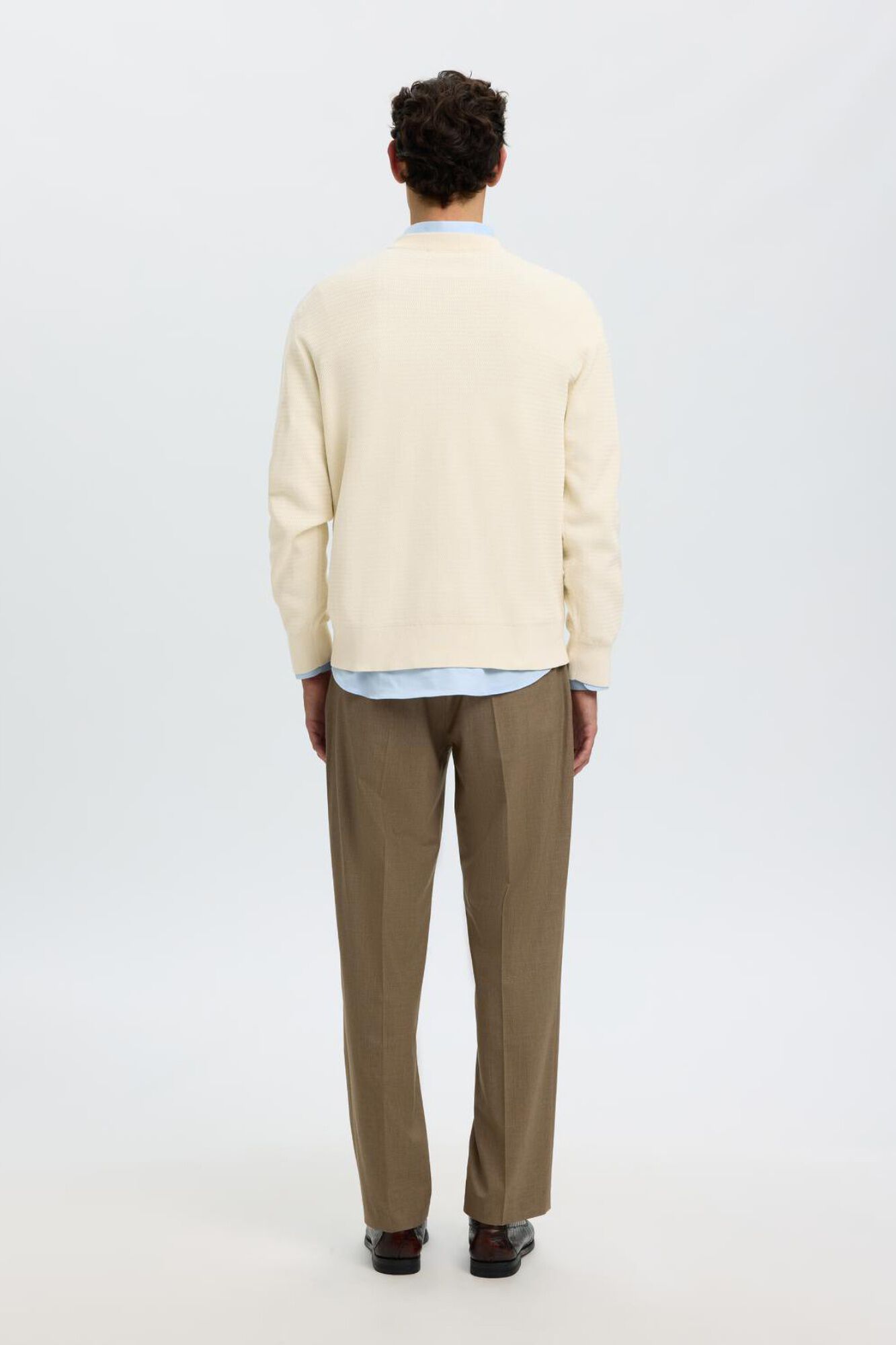 Selected Camisola em algod&atilde;o org&acirc;nico
