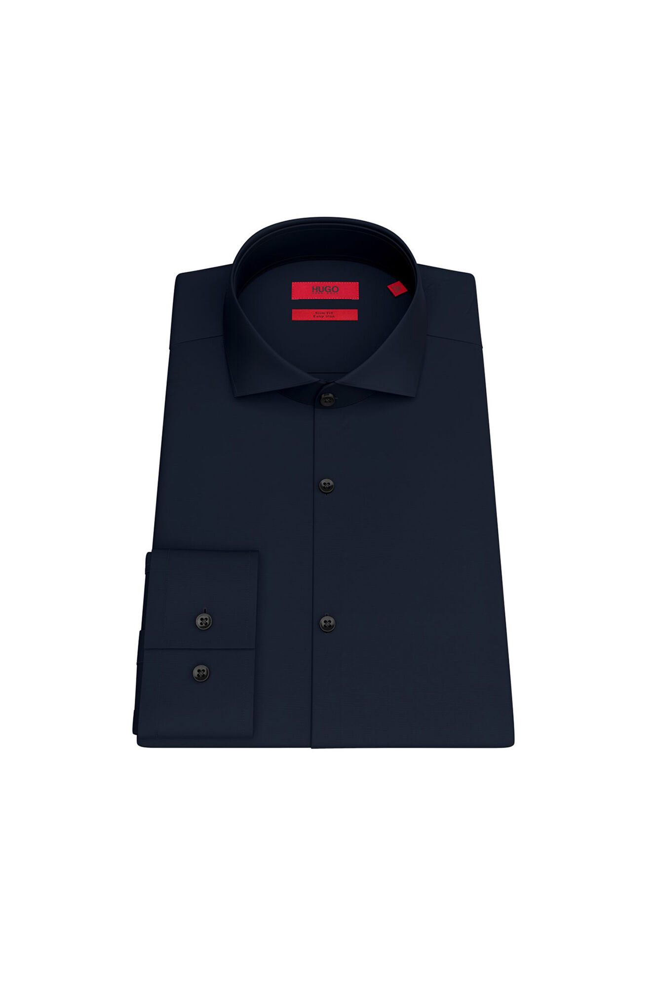 HUGO Camisa b&aacute;sica Azul