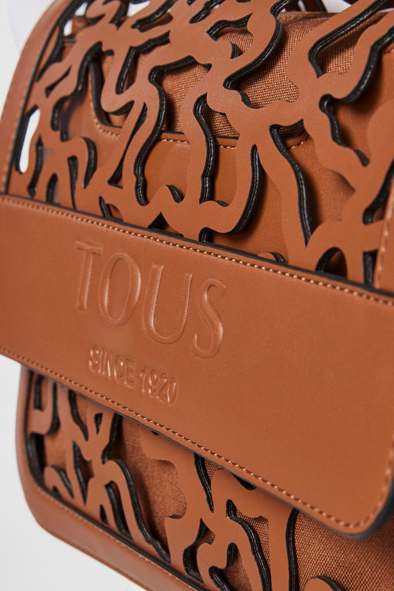 Tous Amaya Kaos Shock brown crossbody bag Brown