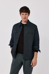 Cortefiel Grey wool worker Dark grey