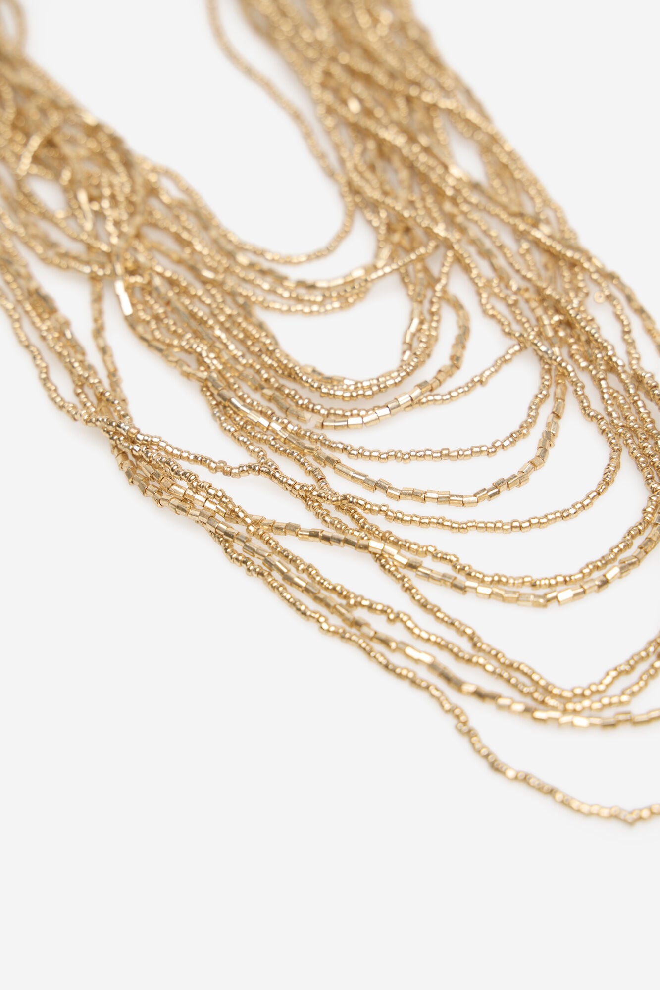 Cortefiel Collar abalorios multi
