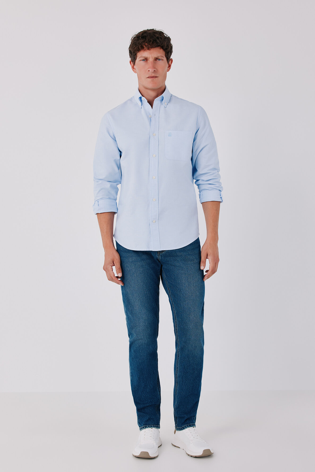 Cortefiel Plain Oxford shirt