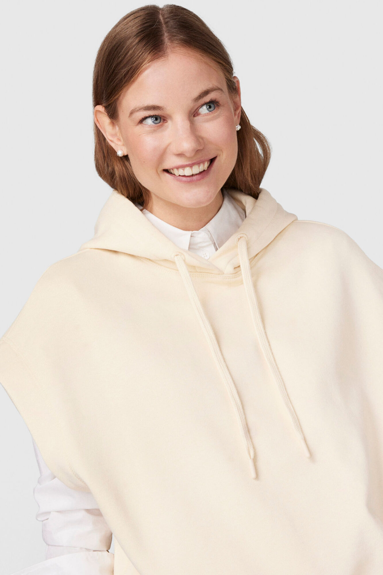 Tous Pendientes de plata y perlas Gris