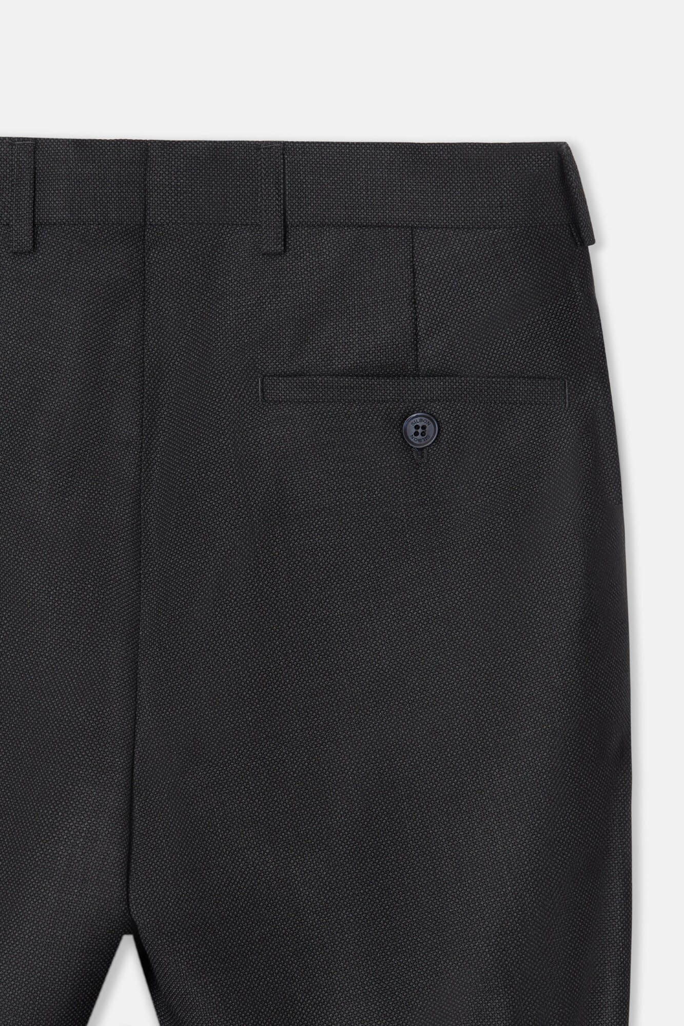 Silbon Cal&ccedil;a de terno olho de p&aacute;ssaro  Cinzento