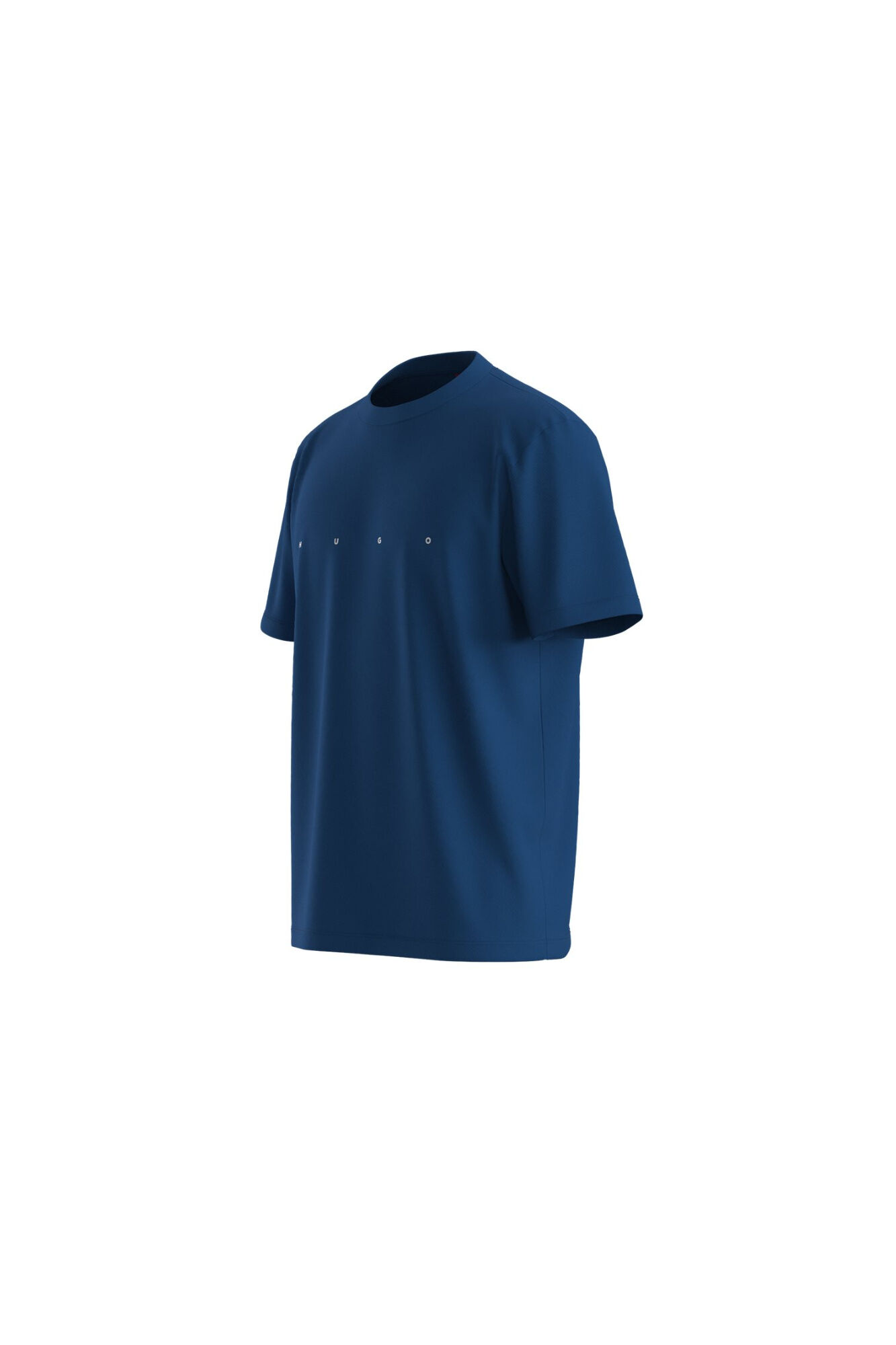HUGO T-shirt de manga curta Azul