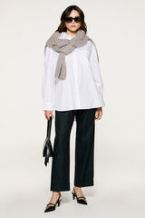 Selected Camisa com caimento relaxado Branco