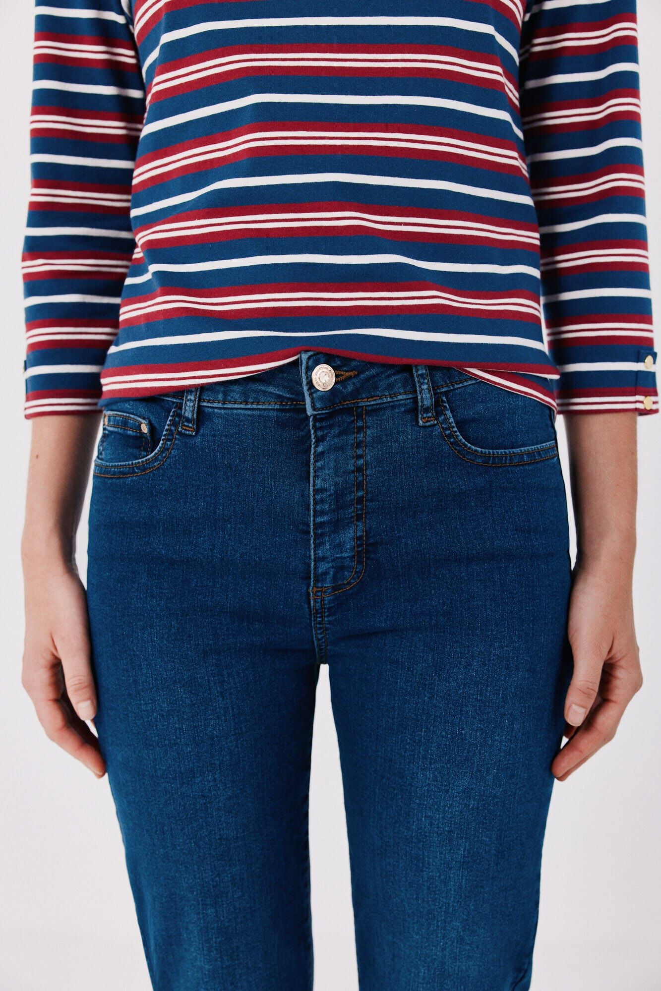 Cortefiel Sensational straight jeans Blue