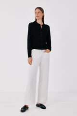 Cortefiel Polo neck jacket Black