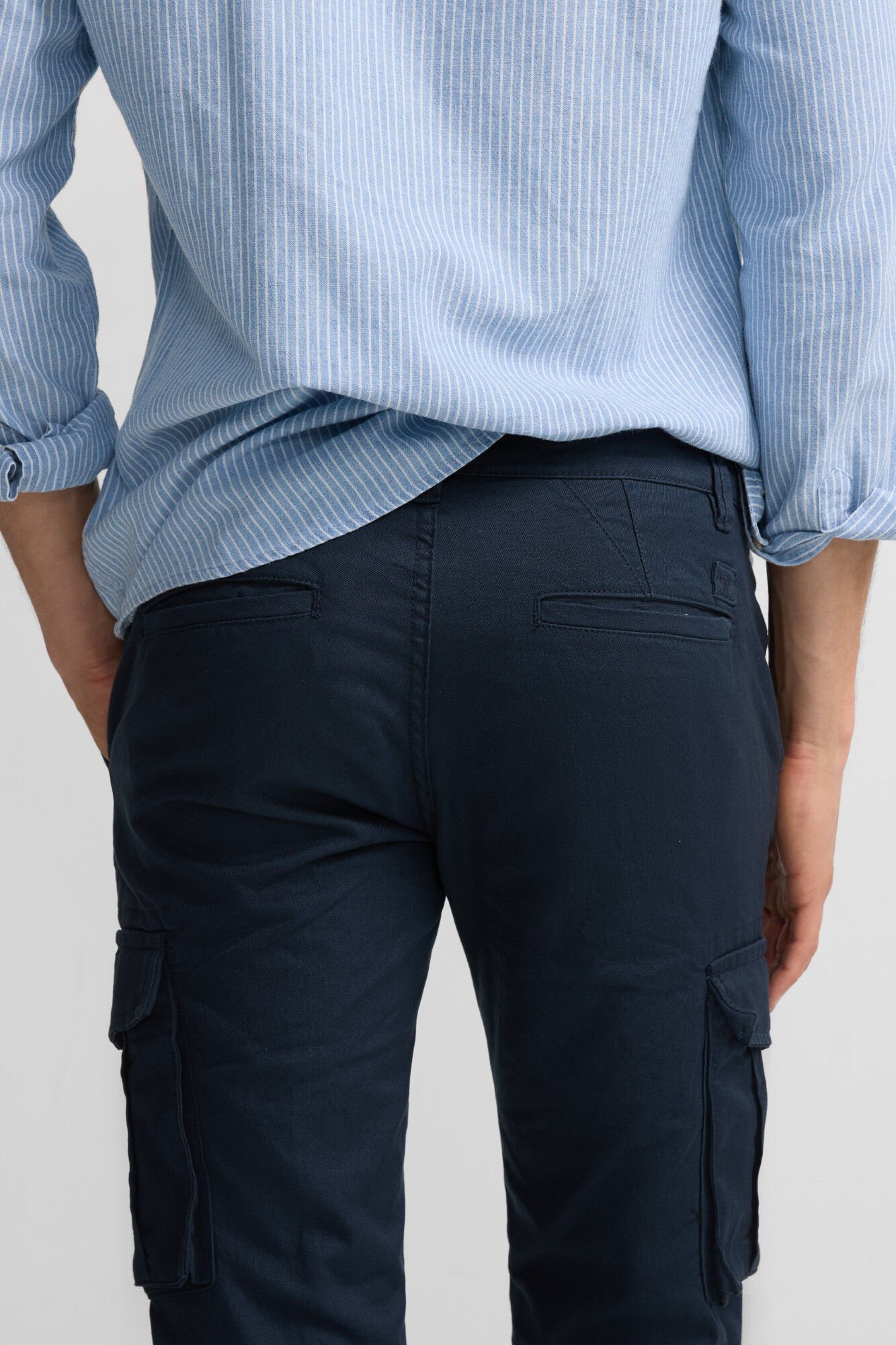 Silbon Cal&ccedil;a cargo esportiva casual Azul