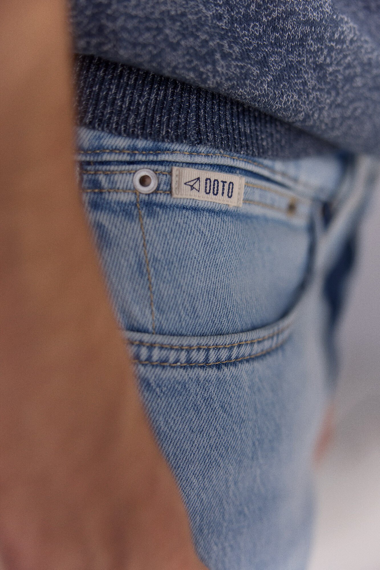 OOTO Slim fit jeans Blue